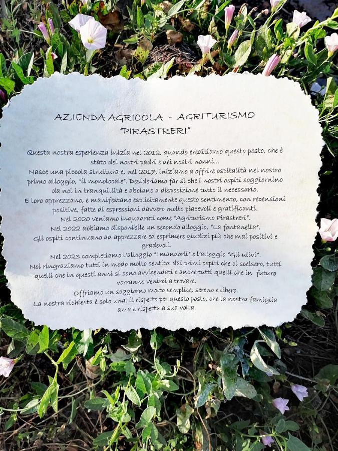 Agriturismo "Pirastreri" سينيسكولا المظهر الخارجي الصورة